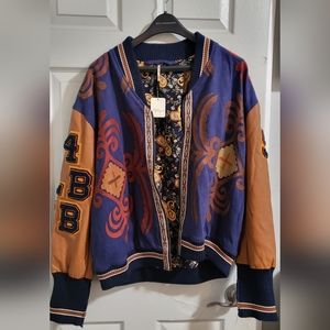 Free People Varsity Jacket